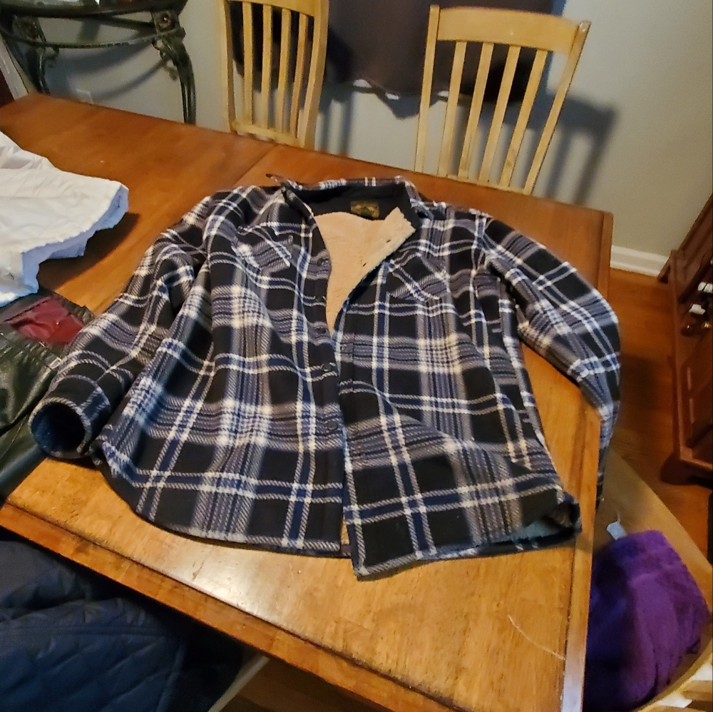 Flannel coat